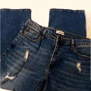 NWOT Luna nora cropped jean